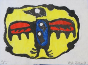 Kali KincaidLinoblock print