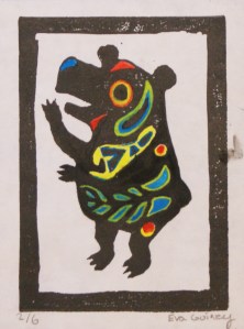 Eva GuineyLinoblock print