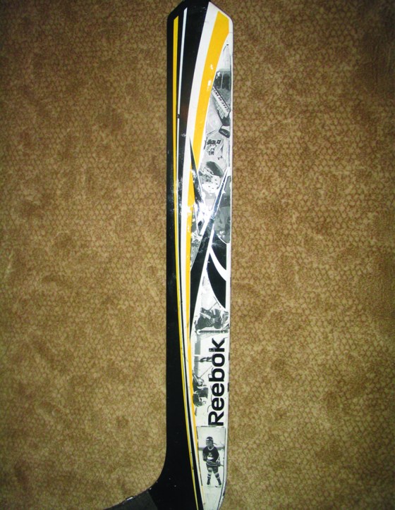 Shannon McCarthy Gel Transfer on Hockey Stick