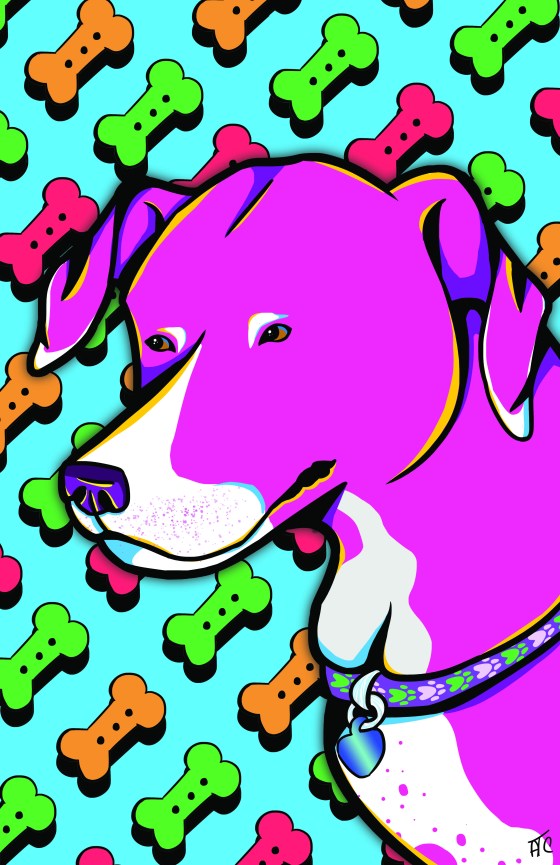 digital painting assignment - audrey