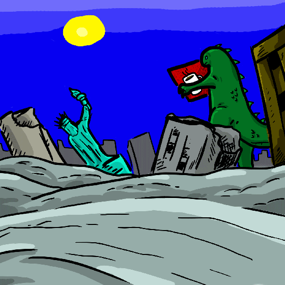 godzilla pepsi- Jake