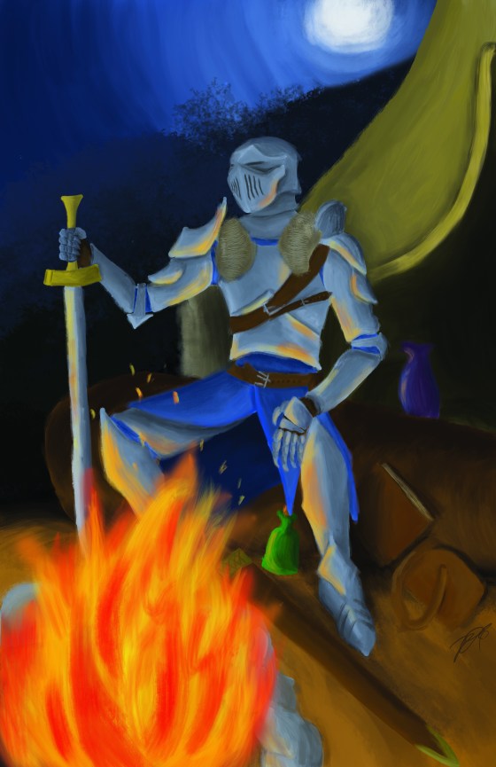 Kristofer-Aiden - digital painting assignment